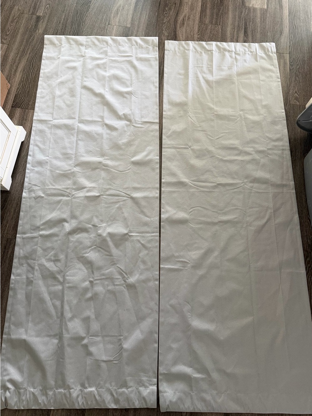 Mainstays Grey Curtain Panel Pair